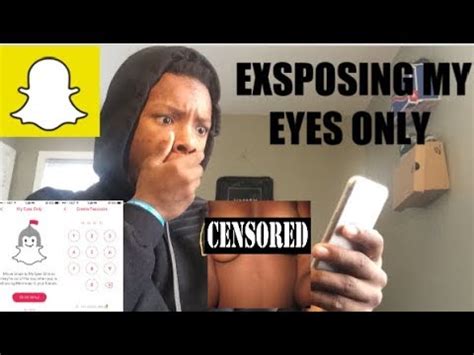 snapchat my eyes only leaked nudes